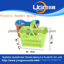 Molde de la cesta de la inyección del molde de la cesta de la comida campestre del plástico en taizhou zhejiang China